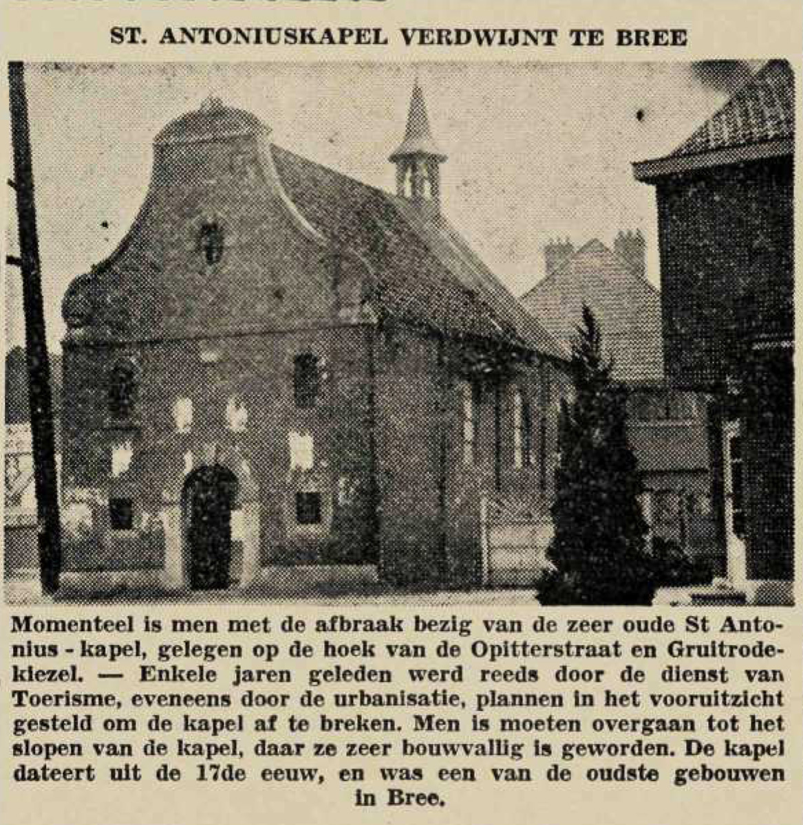 Het Belang van Limburg vrijdag 19 november 1954