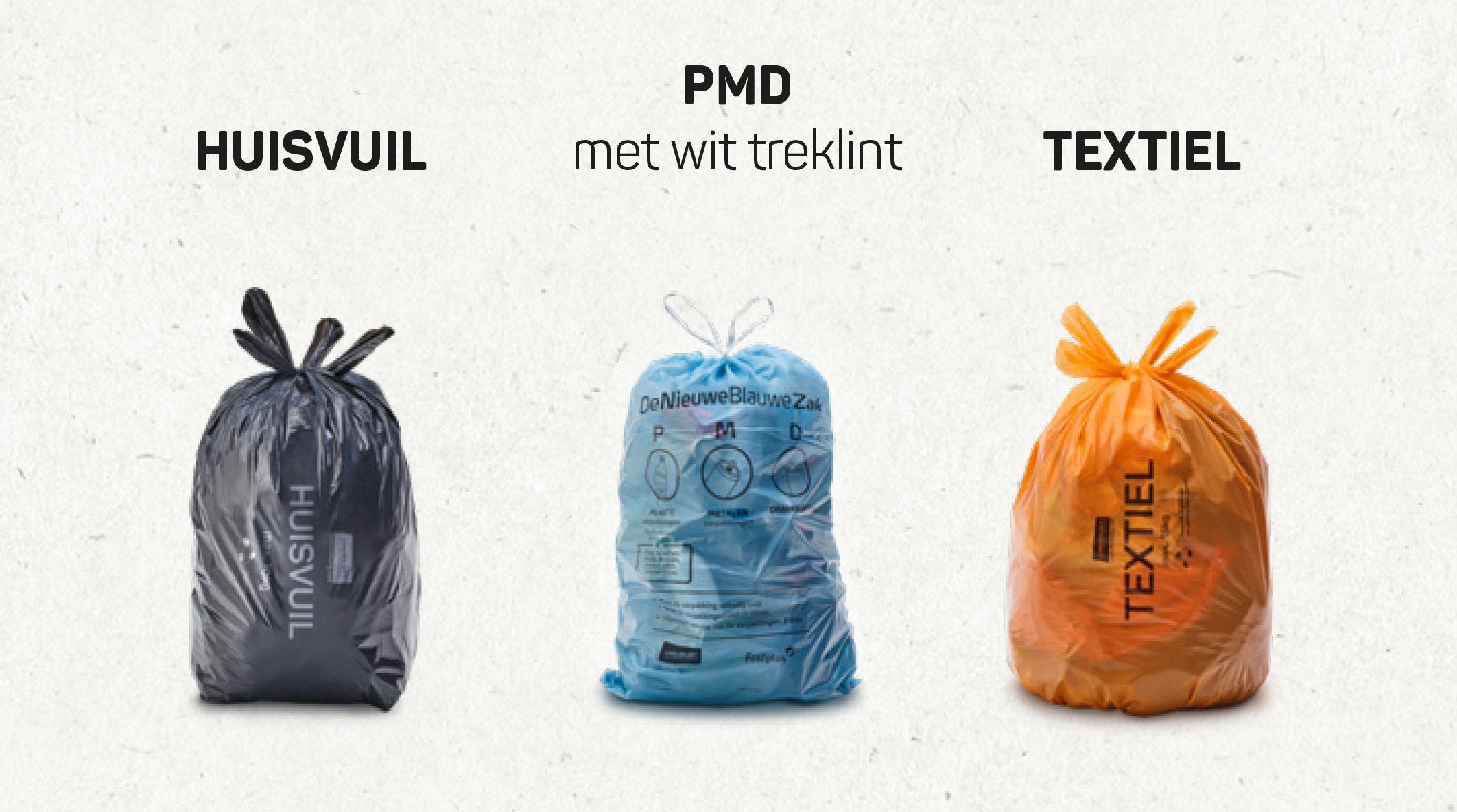 soorten afvalzakken Bree