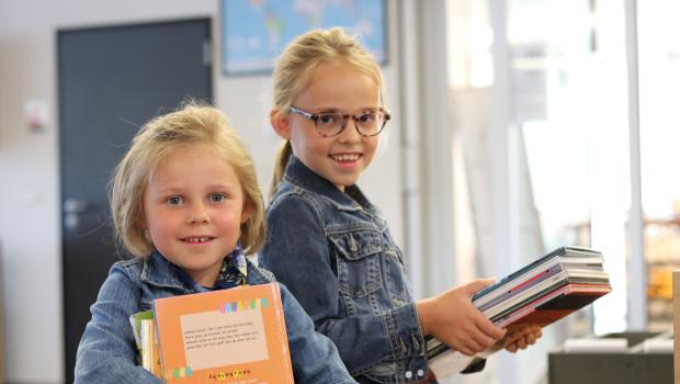 kinderen in de bib