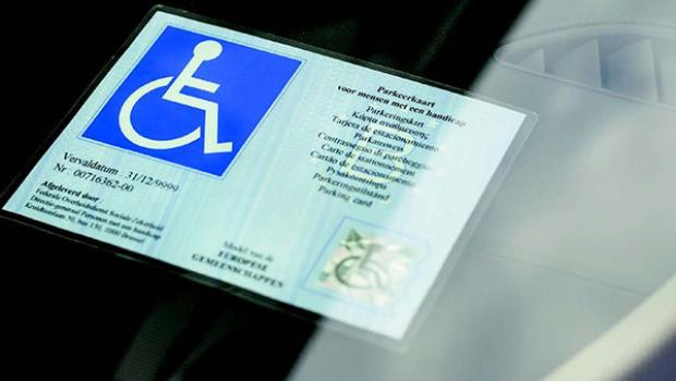 Parkeerkaart personen handicap