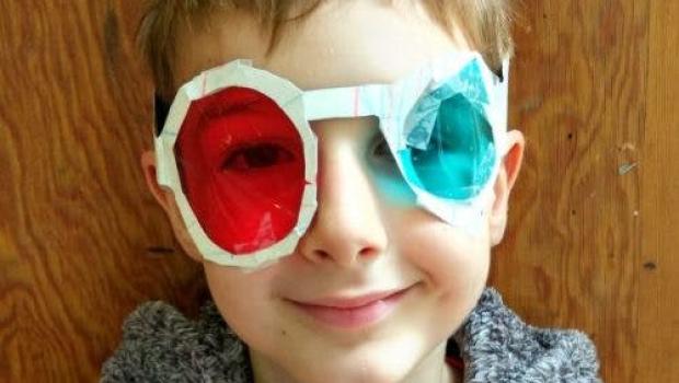 3D-brillenpret (6-10 jaar) © Vuilevingers