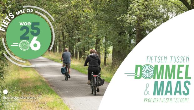 Proevertjesfietstocht 'tussen Dommel en Maas' © buurtsportdiensten NO-Limburg