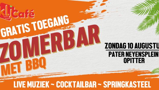 Zomerbar met BBQ © KLJ Opitter Jongens